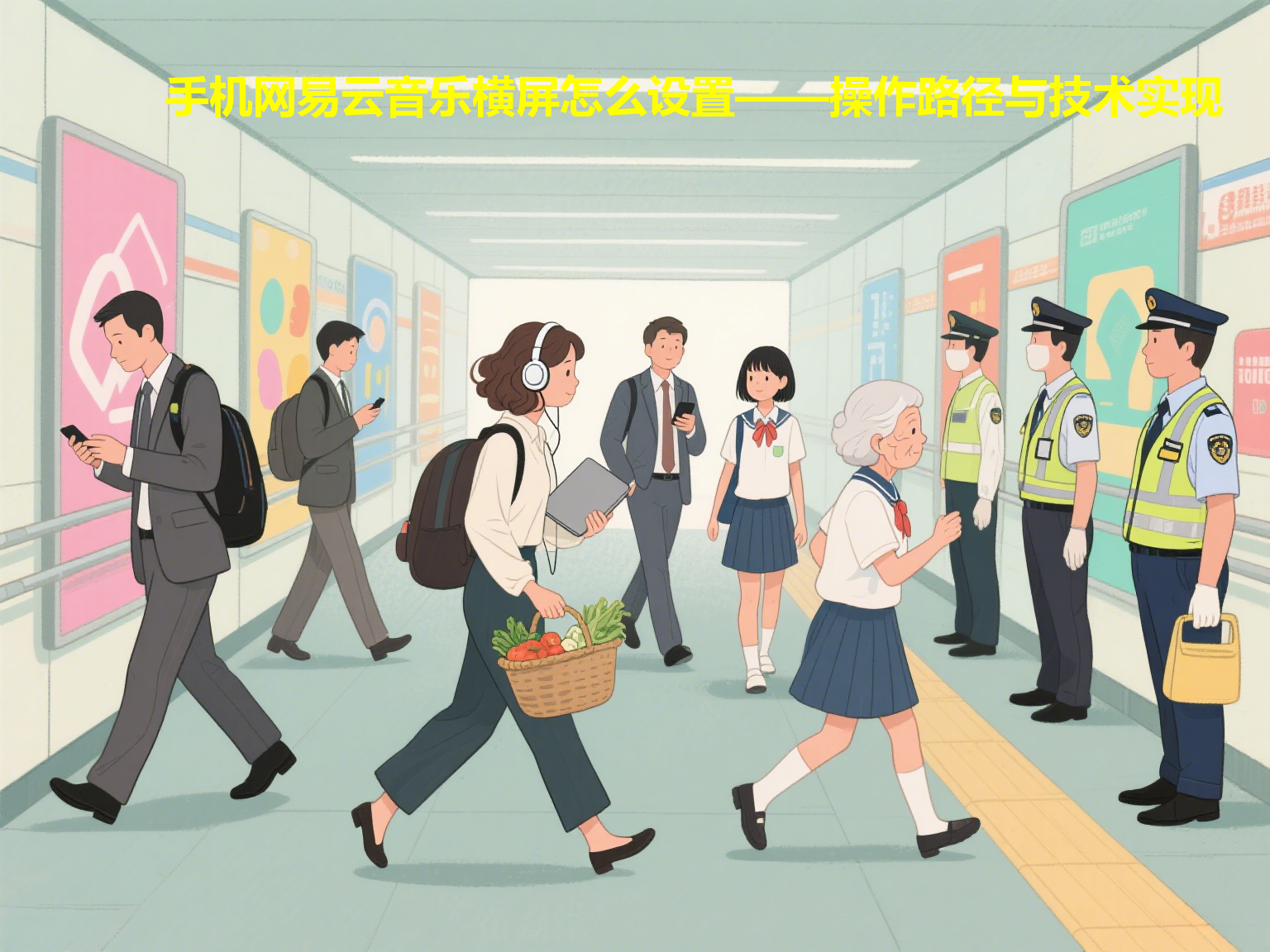 手机网易云音乐横屏怎么设置——操作路径与技术实现