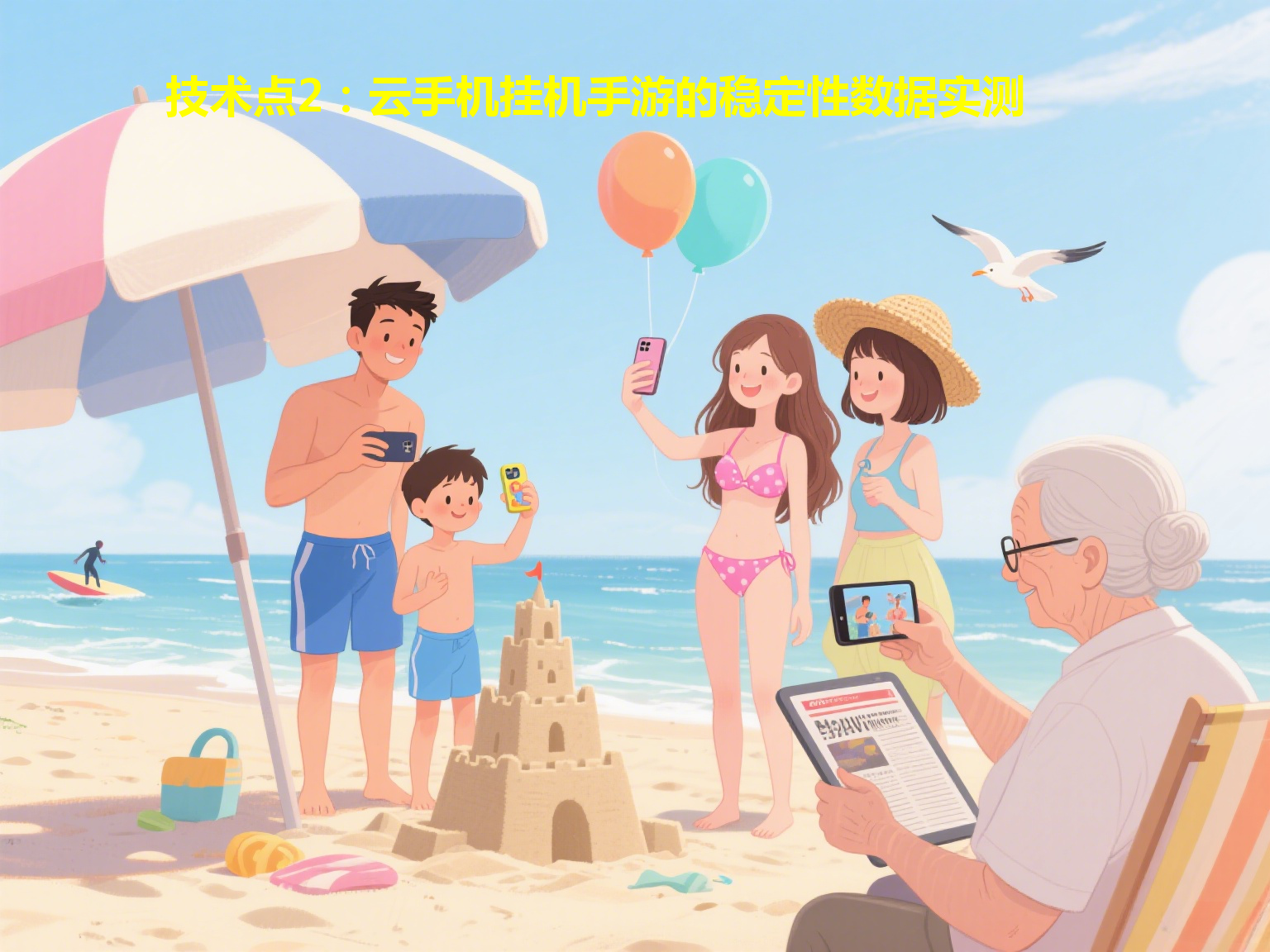 技术点2：云手机挂机手游的稳定性数据实测