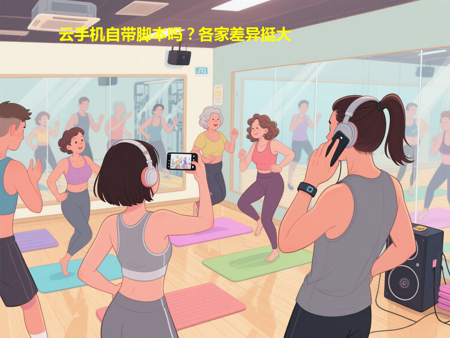 云手机自带脚本吗？各家差异挺大
