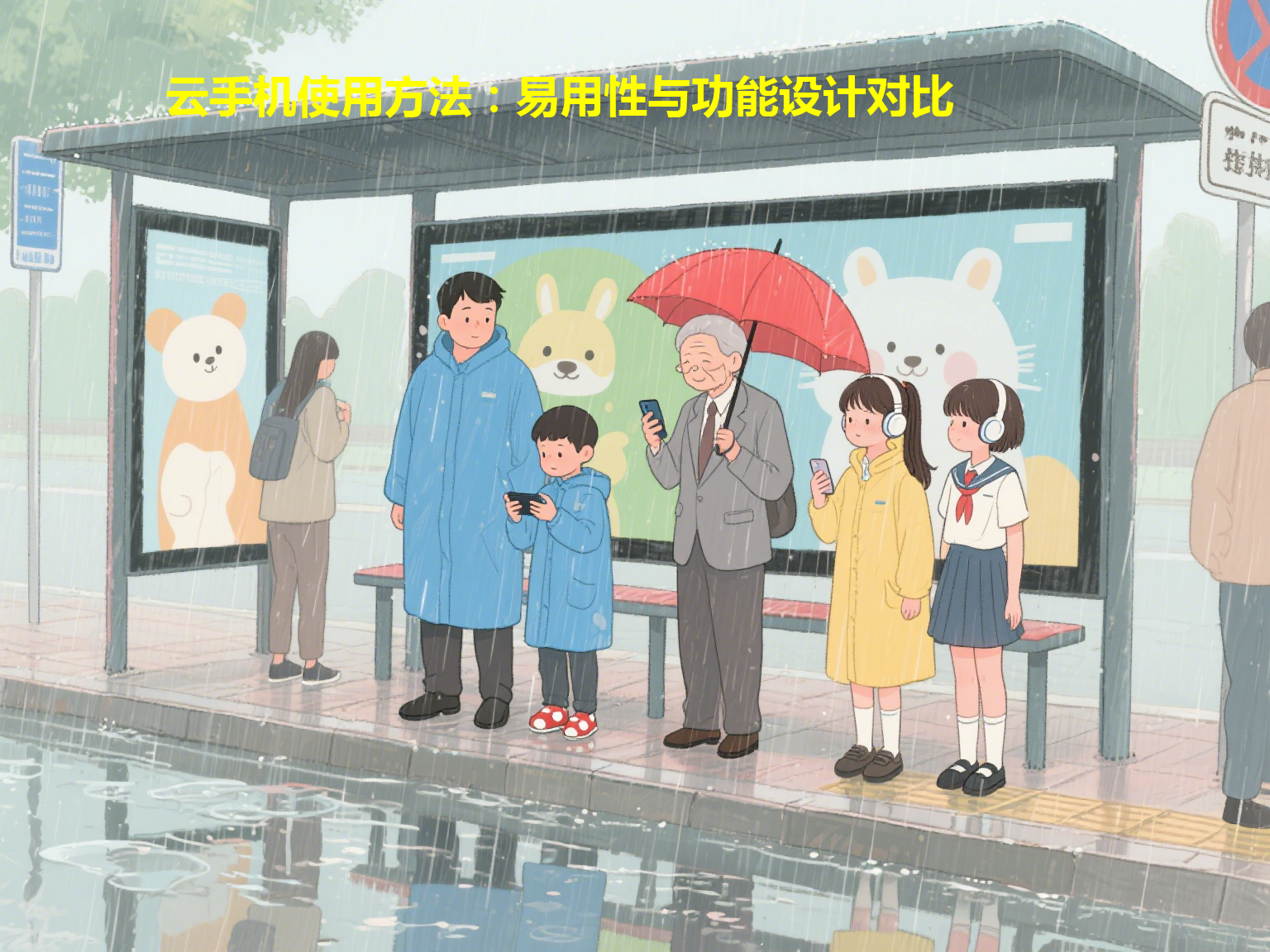 云手机使用方法：易用性与功能设计对比