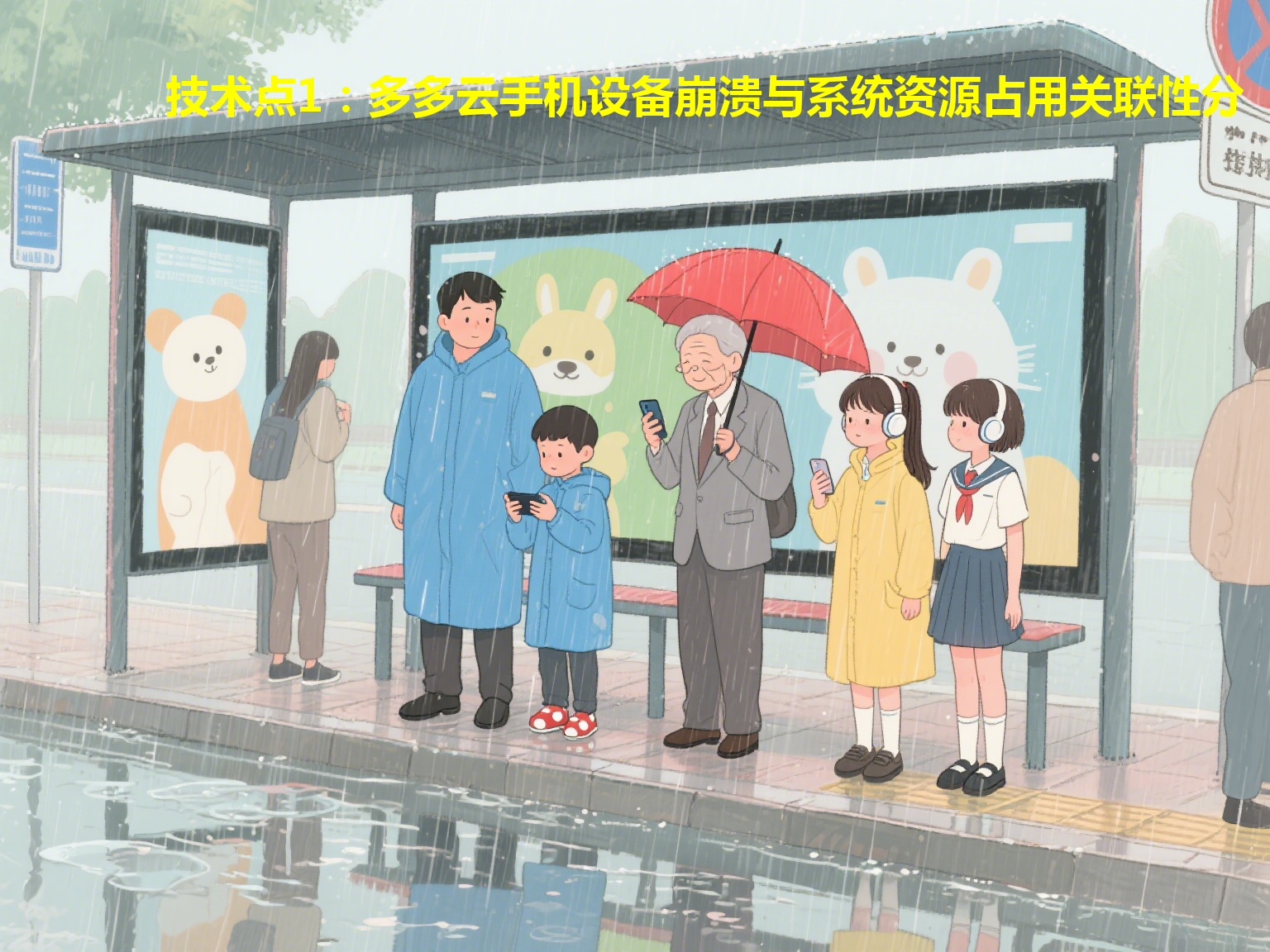 技术点1：多多云手机设备崩溃与系统资源占用关联性分析