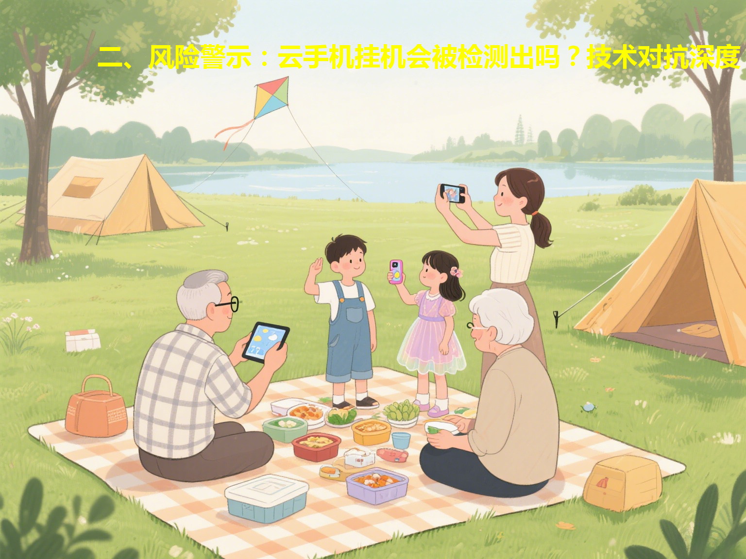 二、风险警示：云手机挂机会被检测出吗？技术对抗深度解析