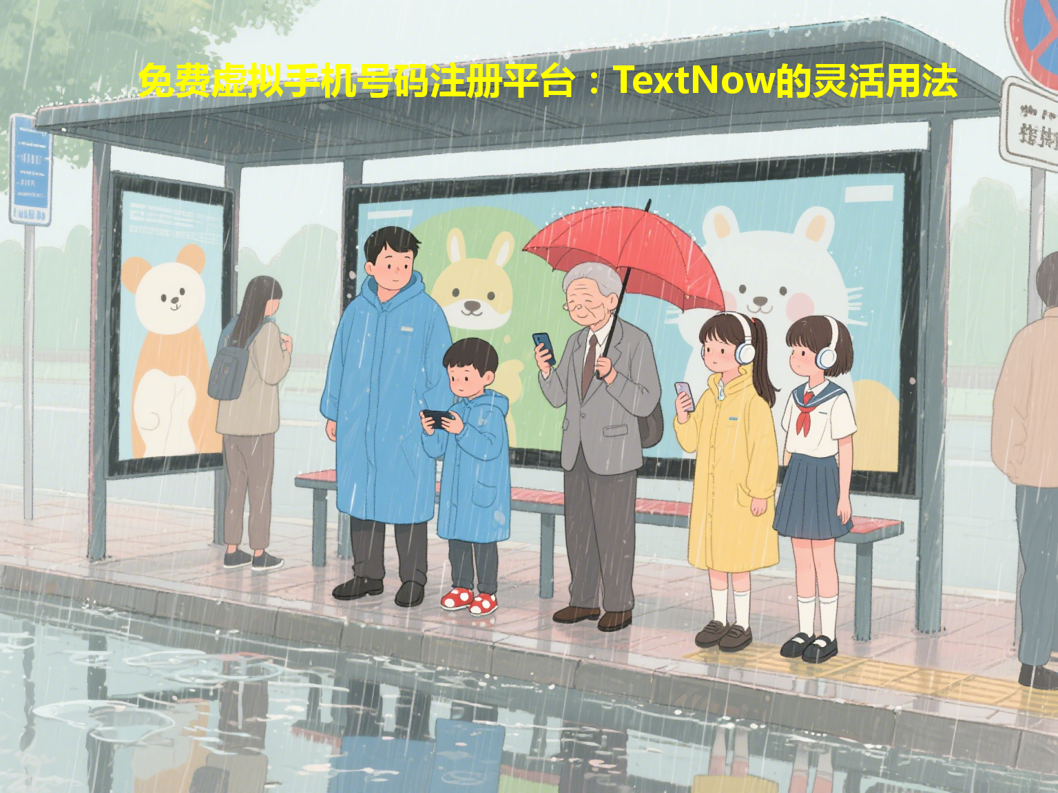 免费虚拟手机号码注册平台：TextNow的灵活用法