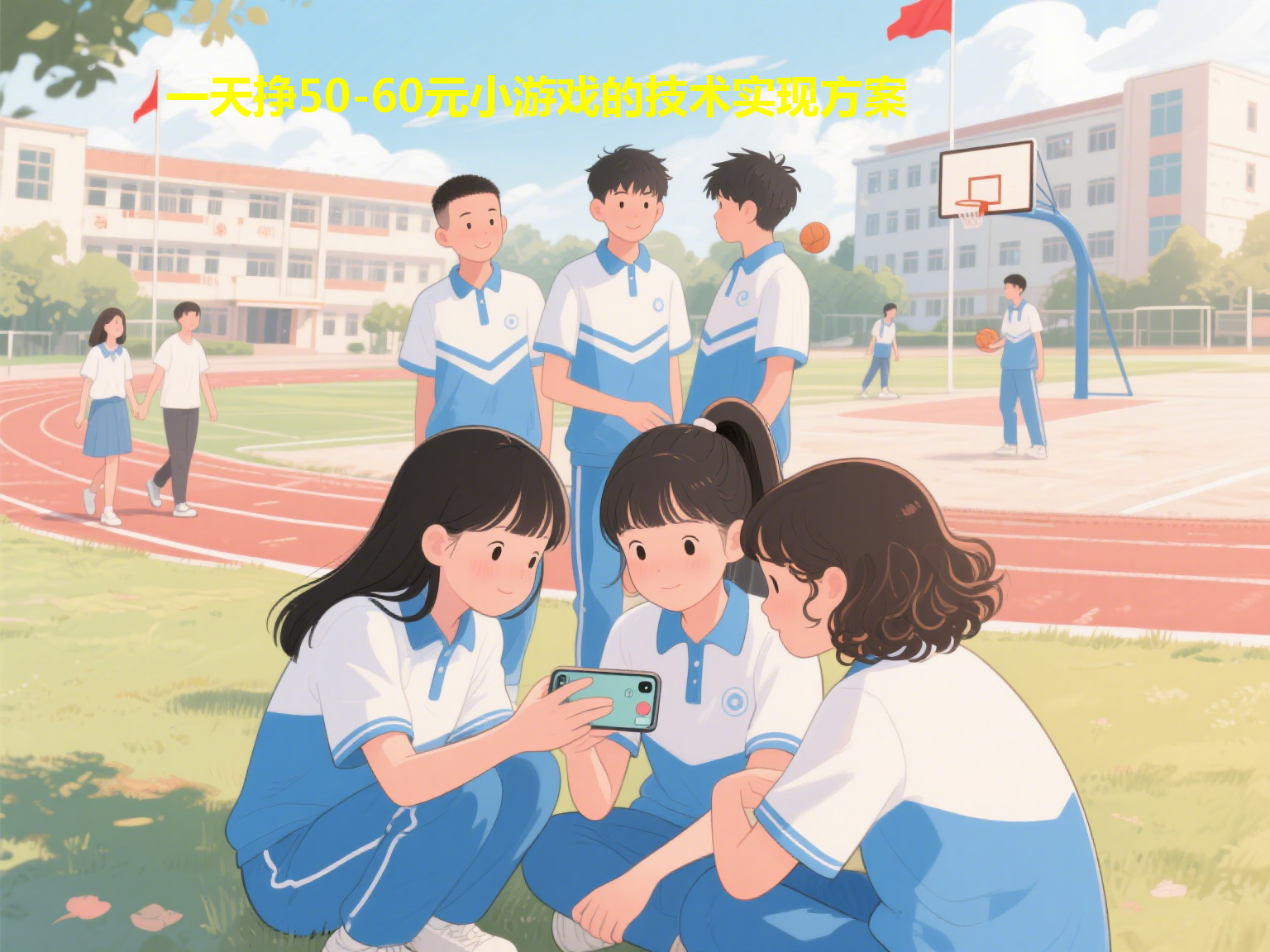 一天挣50-60元小游戏的技术实现方案