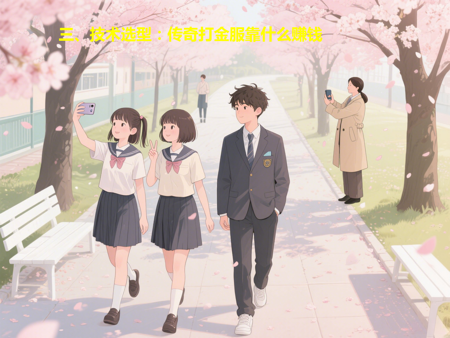 三、技术选型：传奇打金服靠什么赚钱