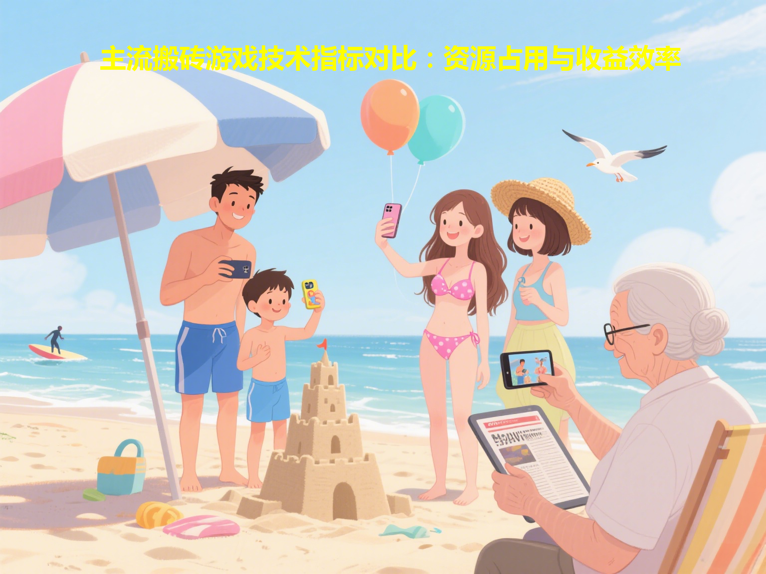 主流搬砖游戏技术指标对比：资源占用与收益效率
