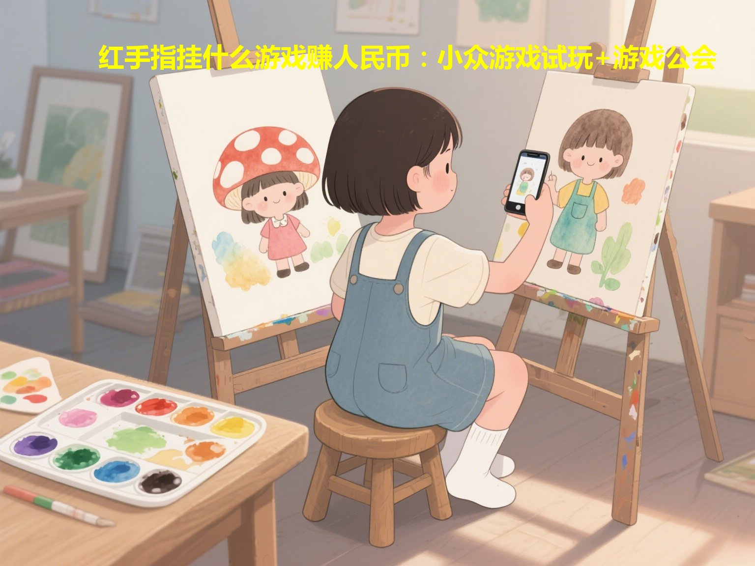 红手指挂什么游戏赚人民币：小众游戏试玩+游戏公会