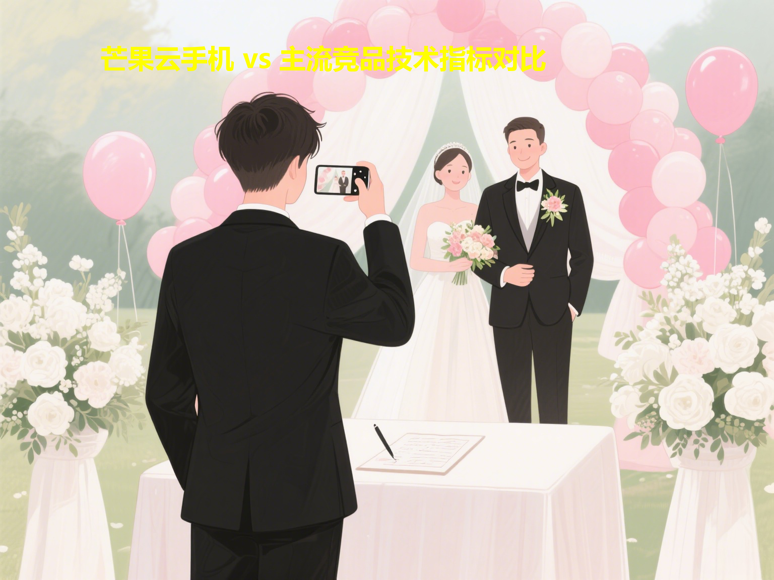 芒果云手机 vs 主流竞品技术指标对比