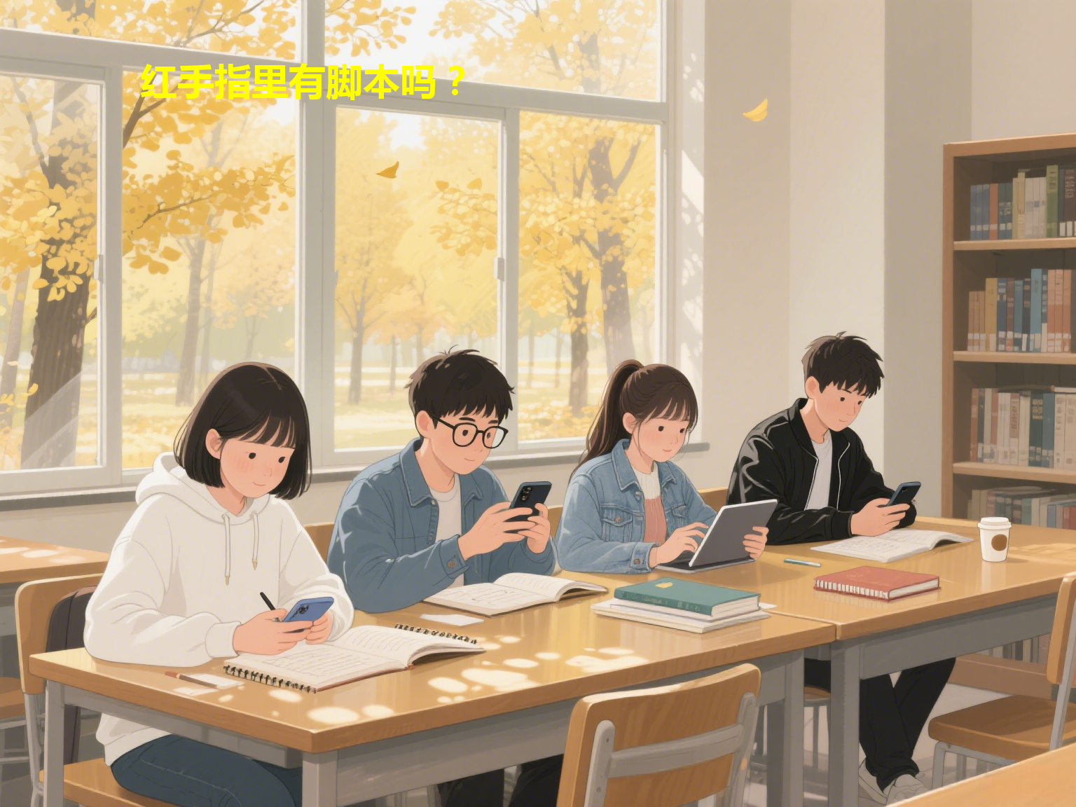 红手指里有脚本吗？