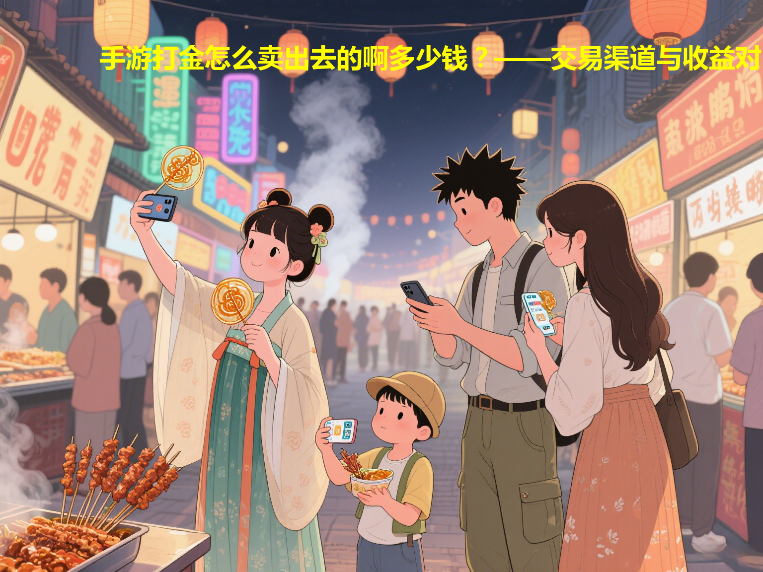 手游打金怎么卖出去的啊多少钱？——交易渠道与收益对比