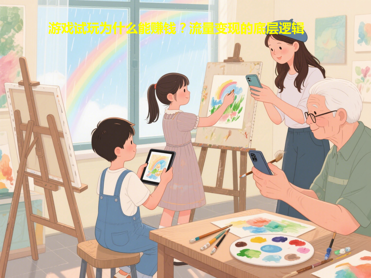 游戏试玩为什么能赚钱？流量变现的底层逻辑