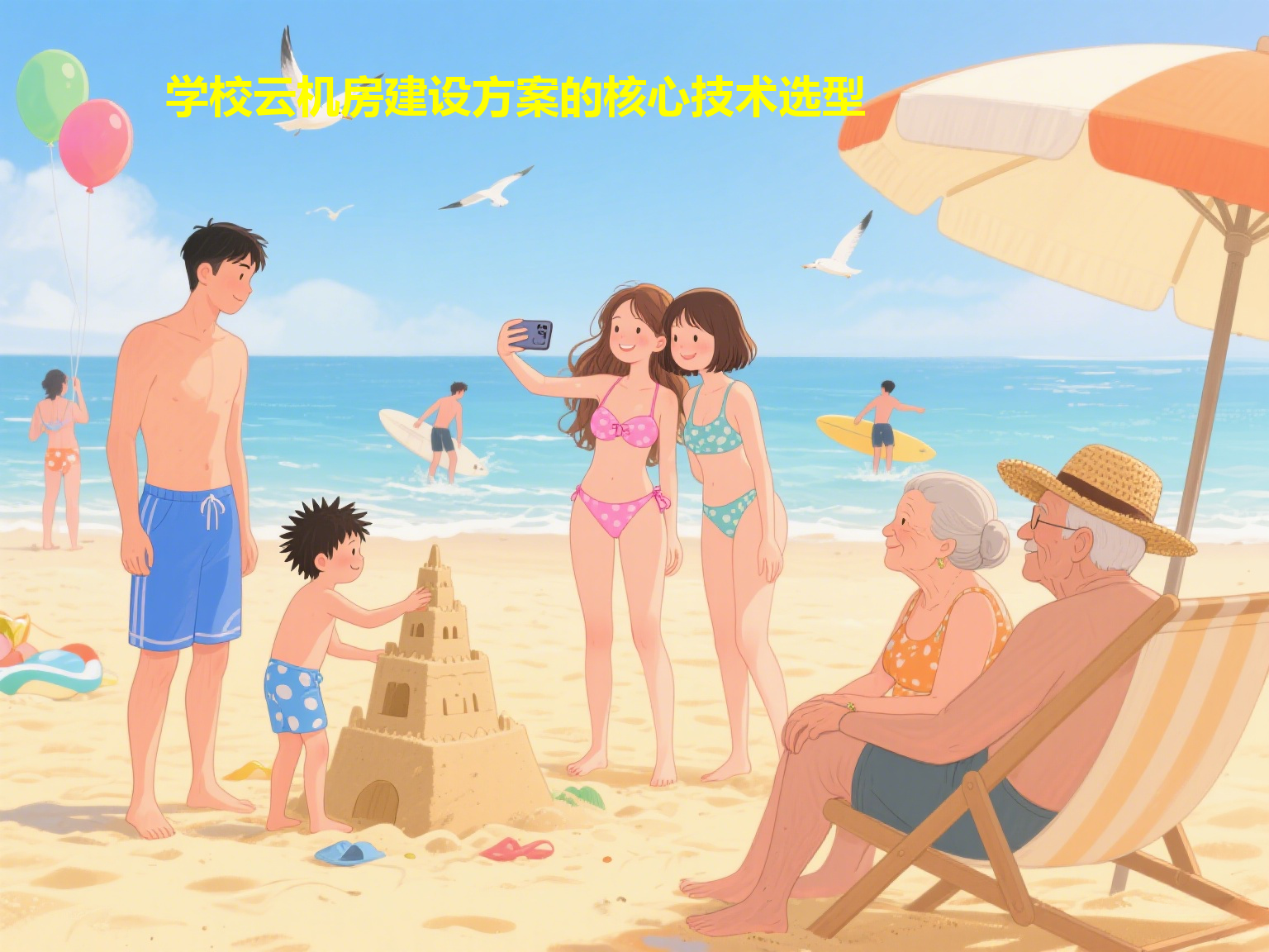 学校云机房建设方案的核心技术选型