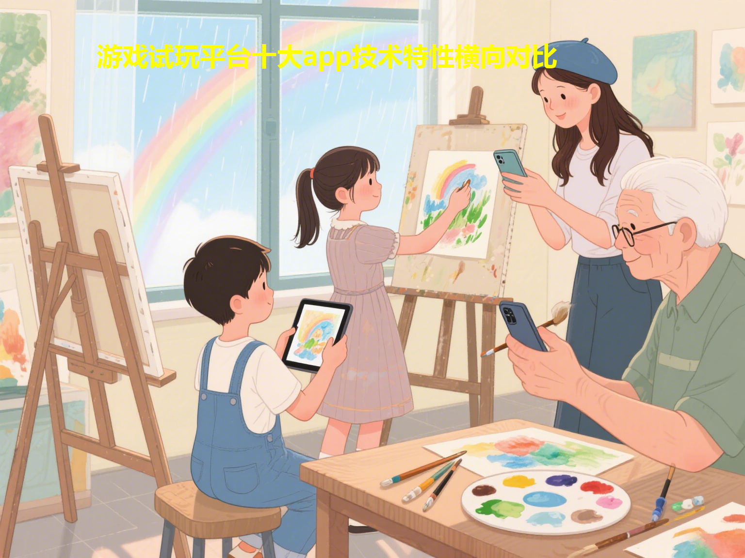 游戏试玩平台十大app技术特性横向对比