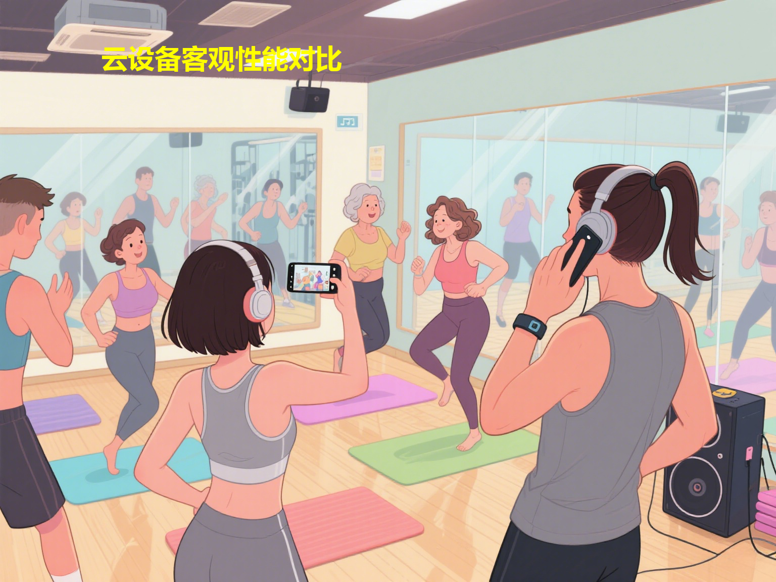 云设备客观性能对比