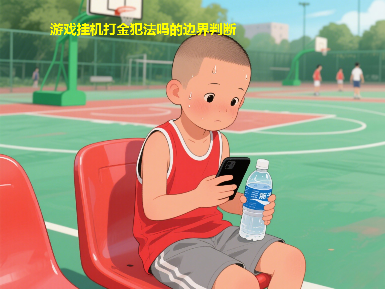 游戏挂机打金犯法吗的边界判断