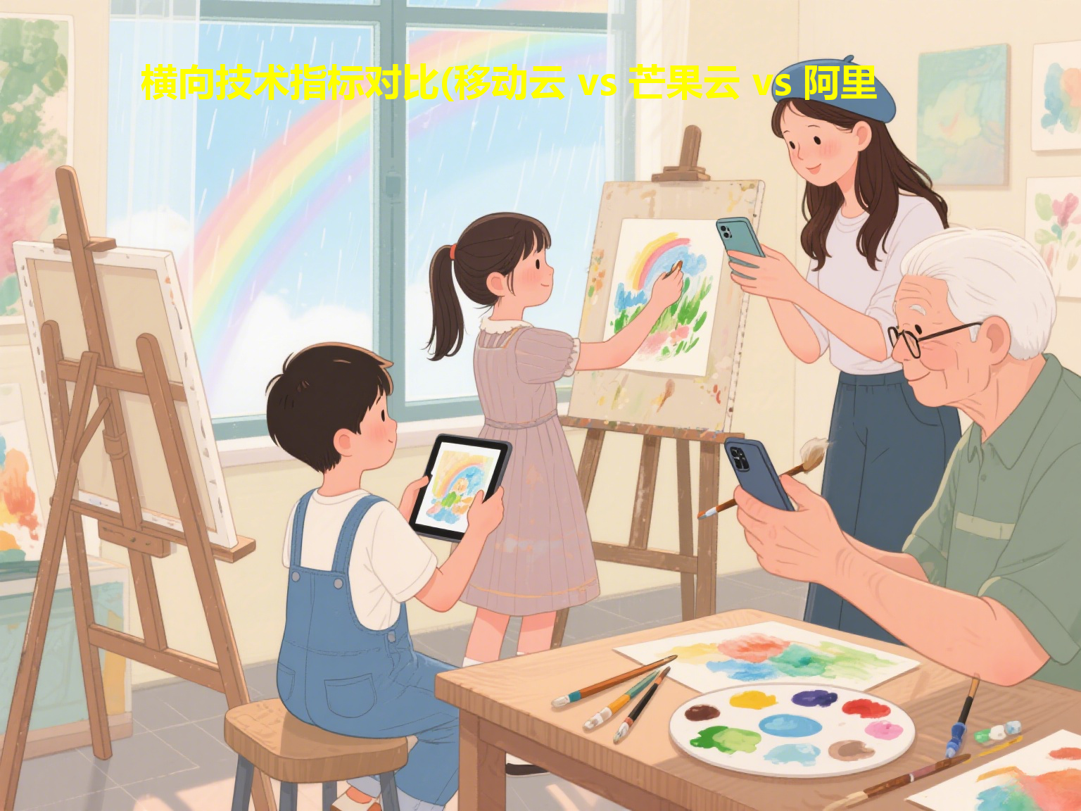 横向技术指标对比(移动云 vs 芒果云 vs 阿里云)