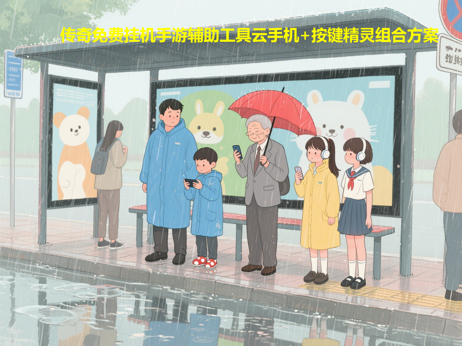 传奇免费挂机手游辅助工具云手机+按键精灵组合方案