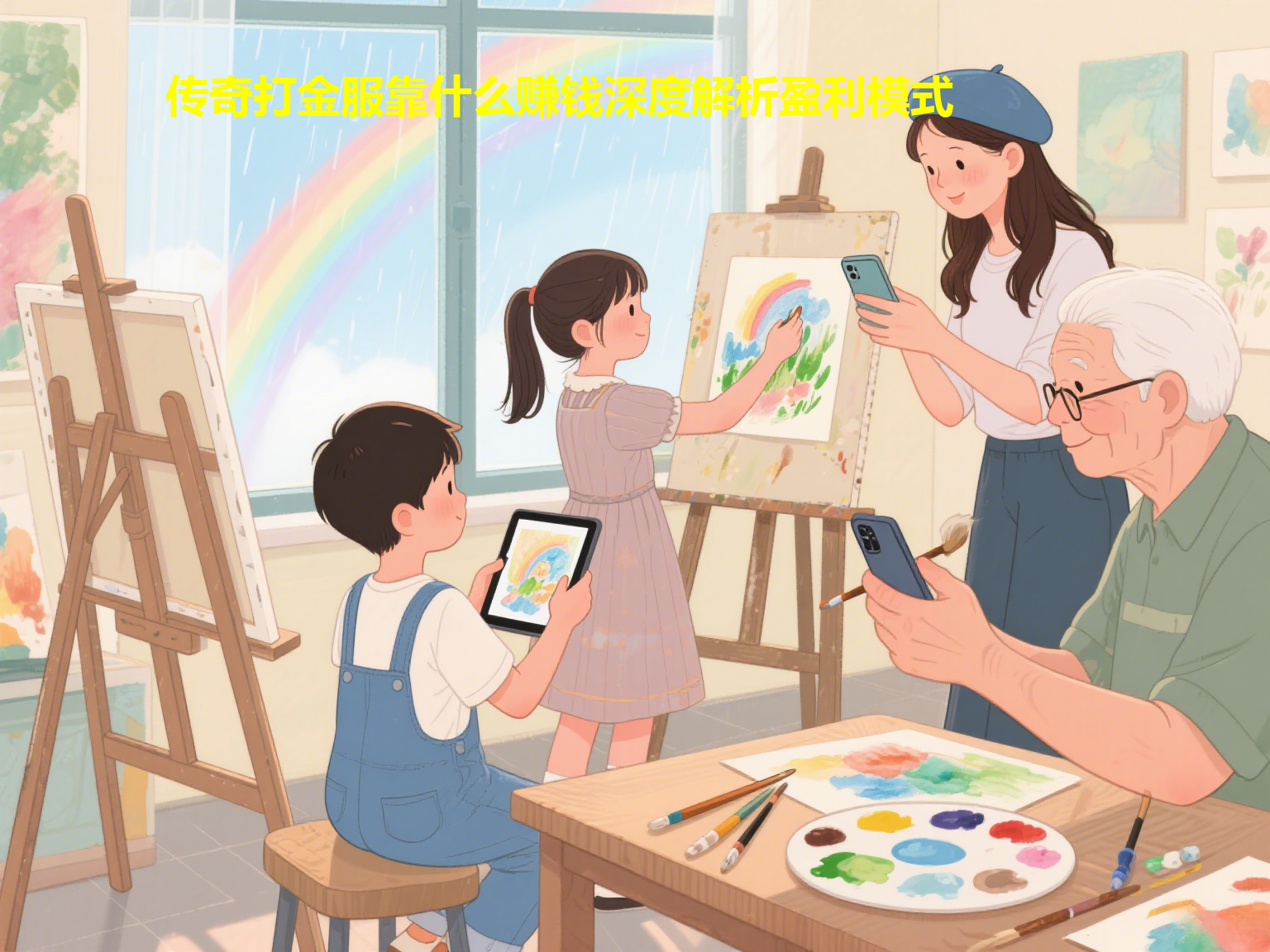 传奇打金服靠什么赚钱深度解析盈利模式