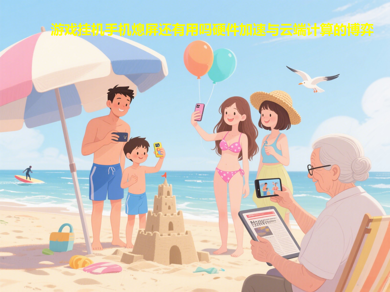 游戏挂机手机熄屏还有用吗硬件加速与云端计算的博弈