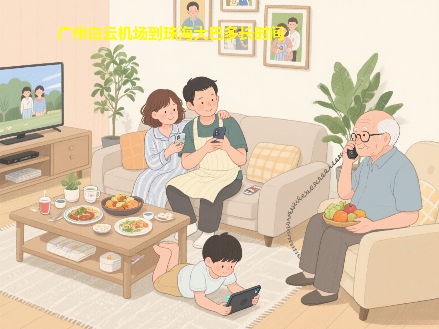 广州白云机场到珠海大巴多长时间