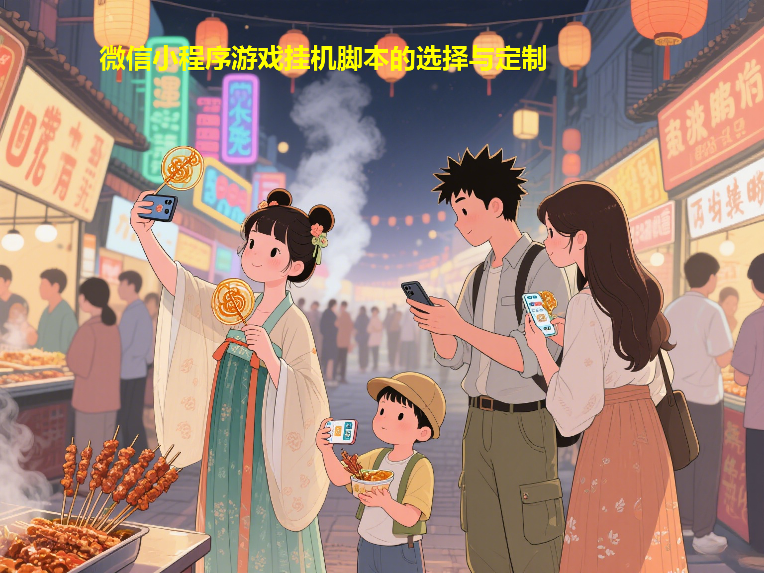 微信小程序游戏挂机脚本的选择与定制
