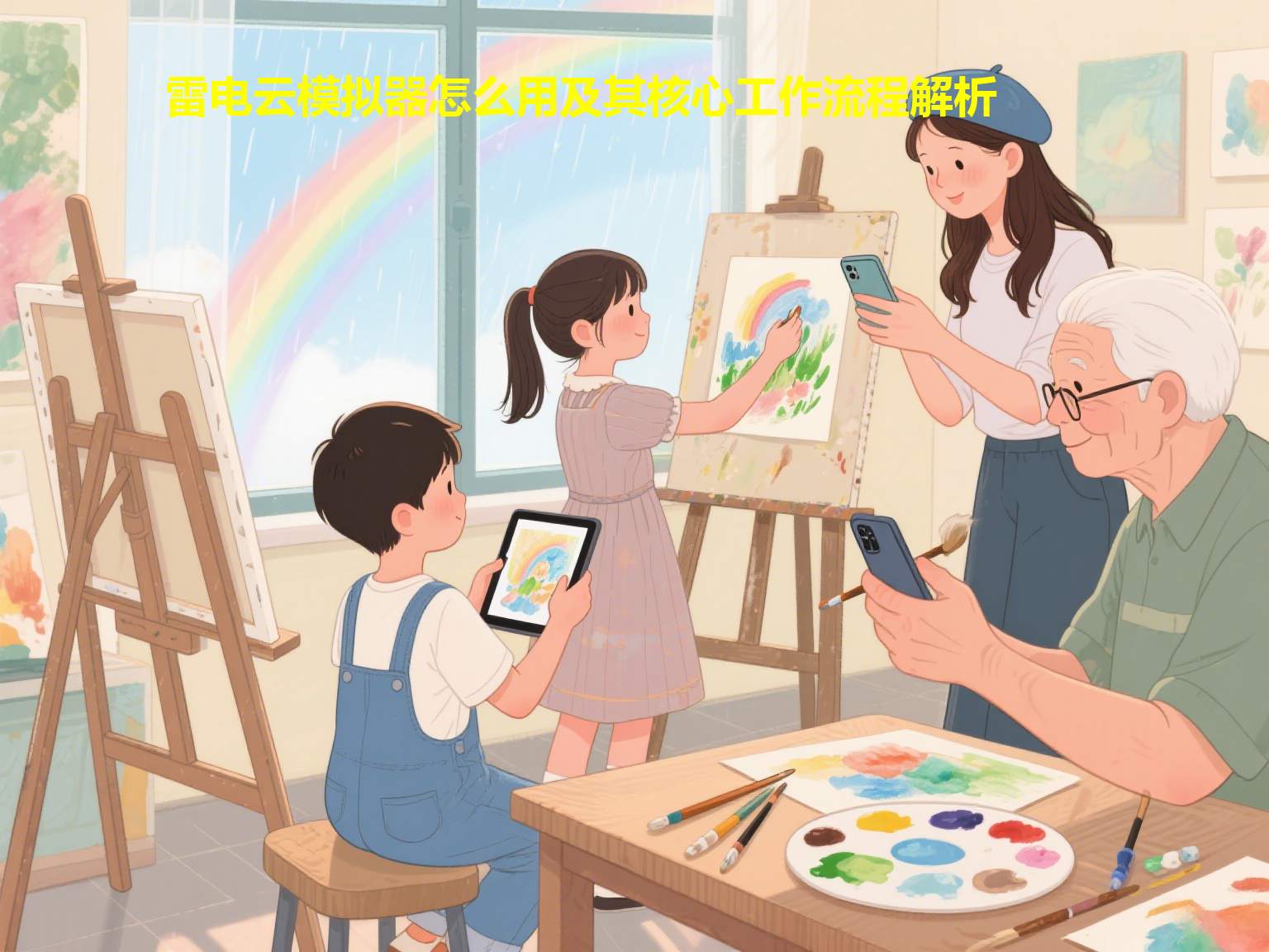 雷电云模拟器怎么用及其核心工作流程解析