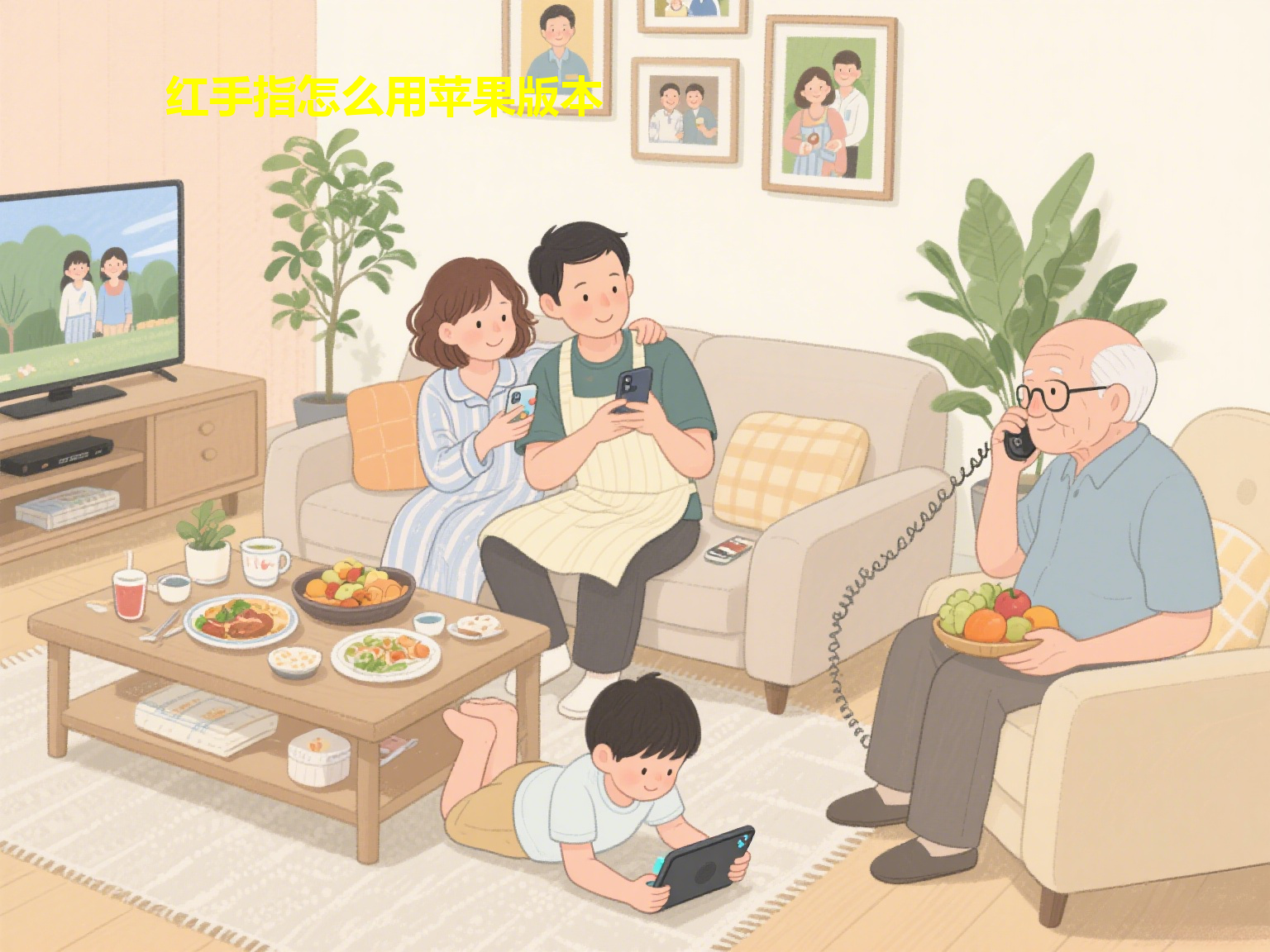红手指怎么用苹果版本