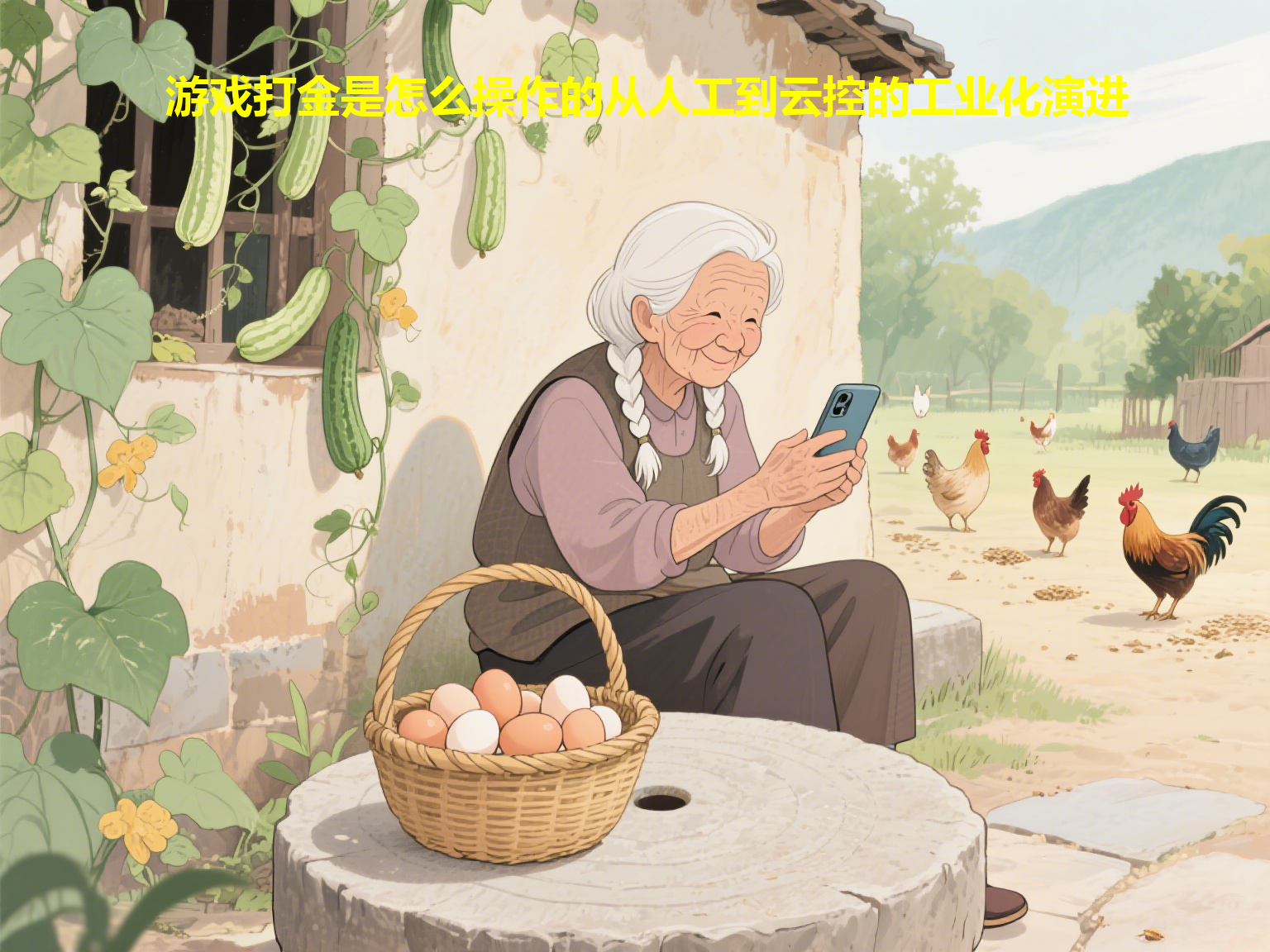 游戏打金是怎么操作的从人工到云控的工业化演进
