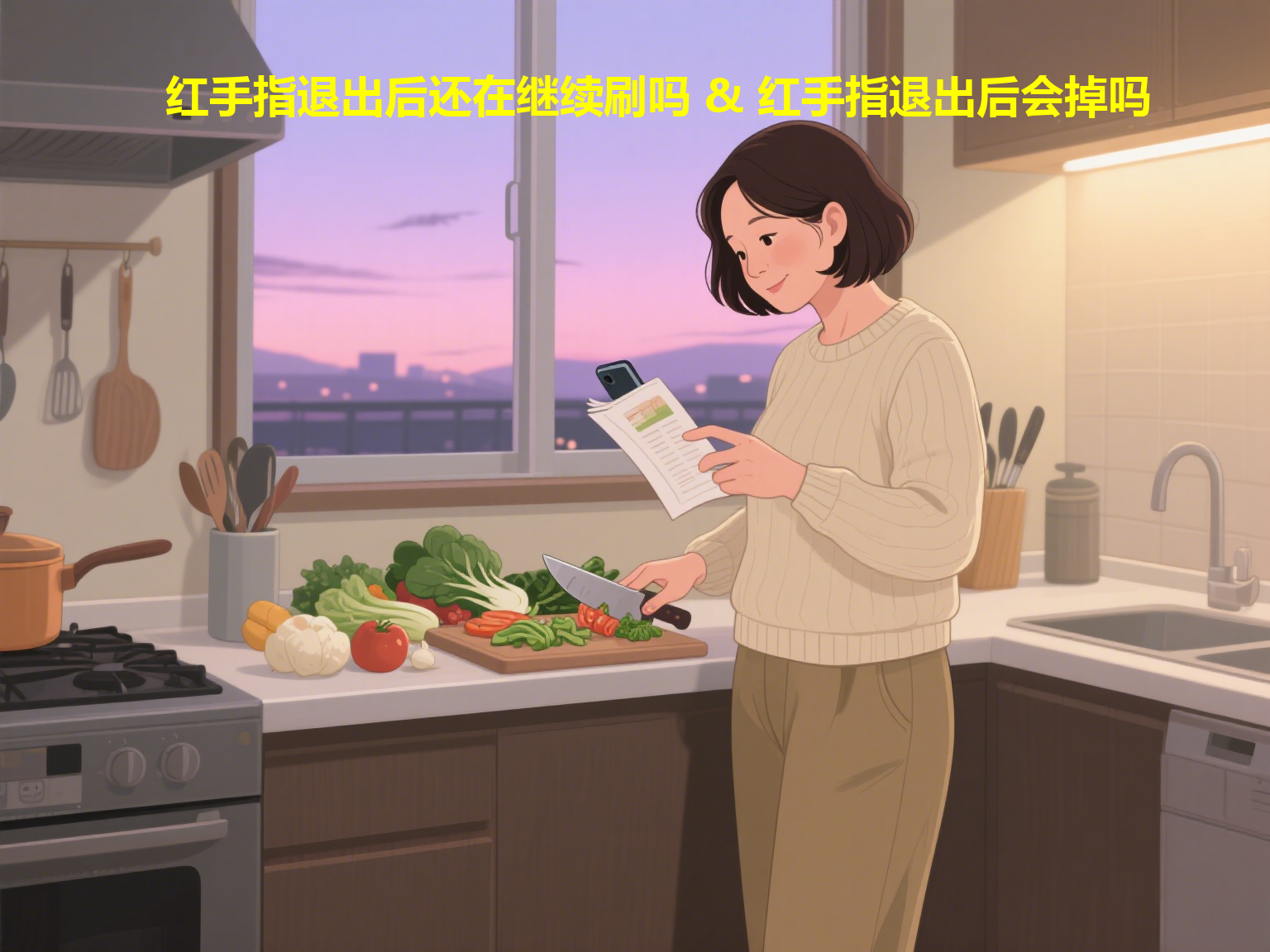 红手指退出后还在继续刷吗 & 红手指退出后会掉吗