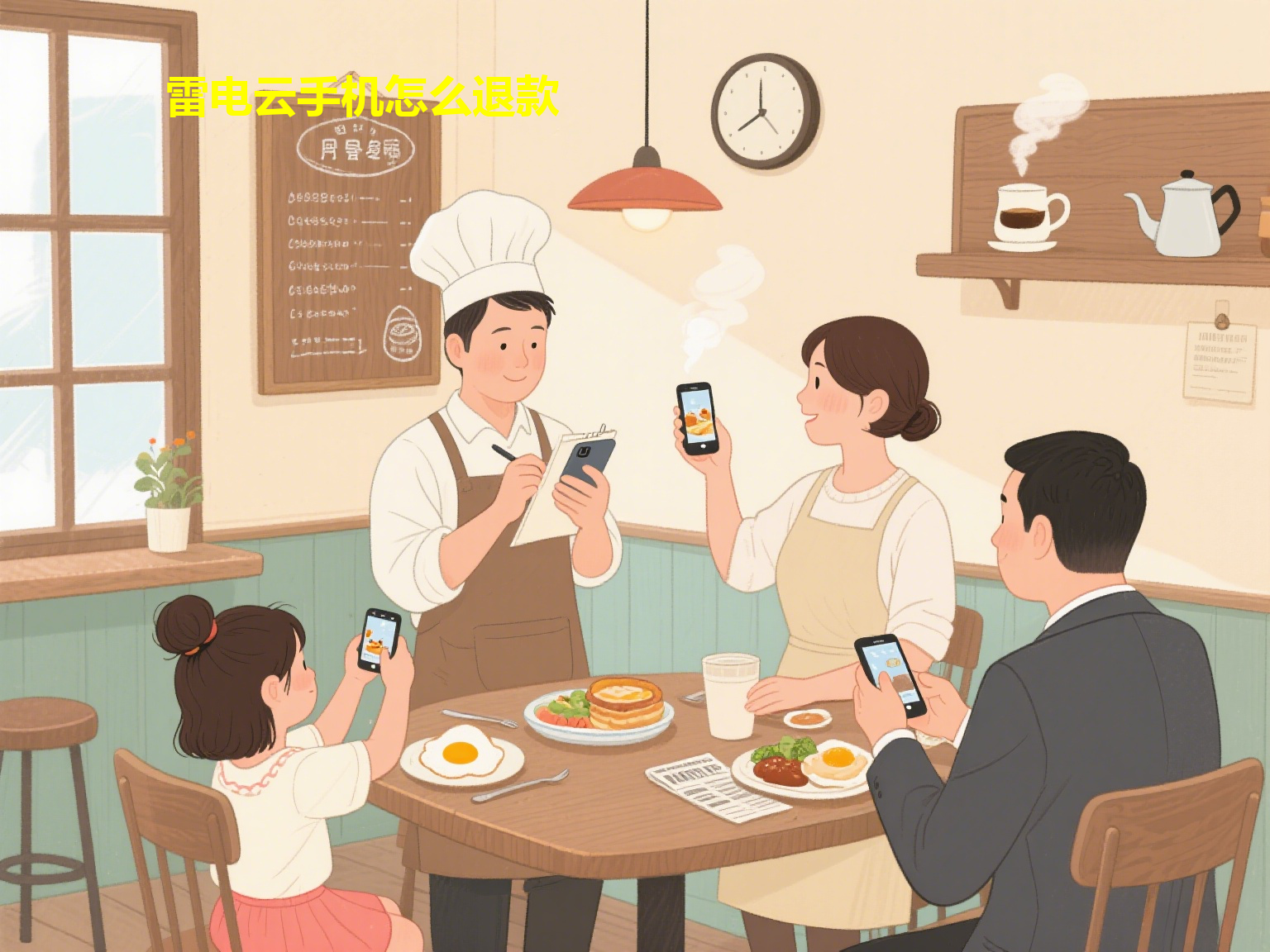 雷电云手机怎么退款