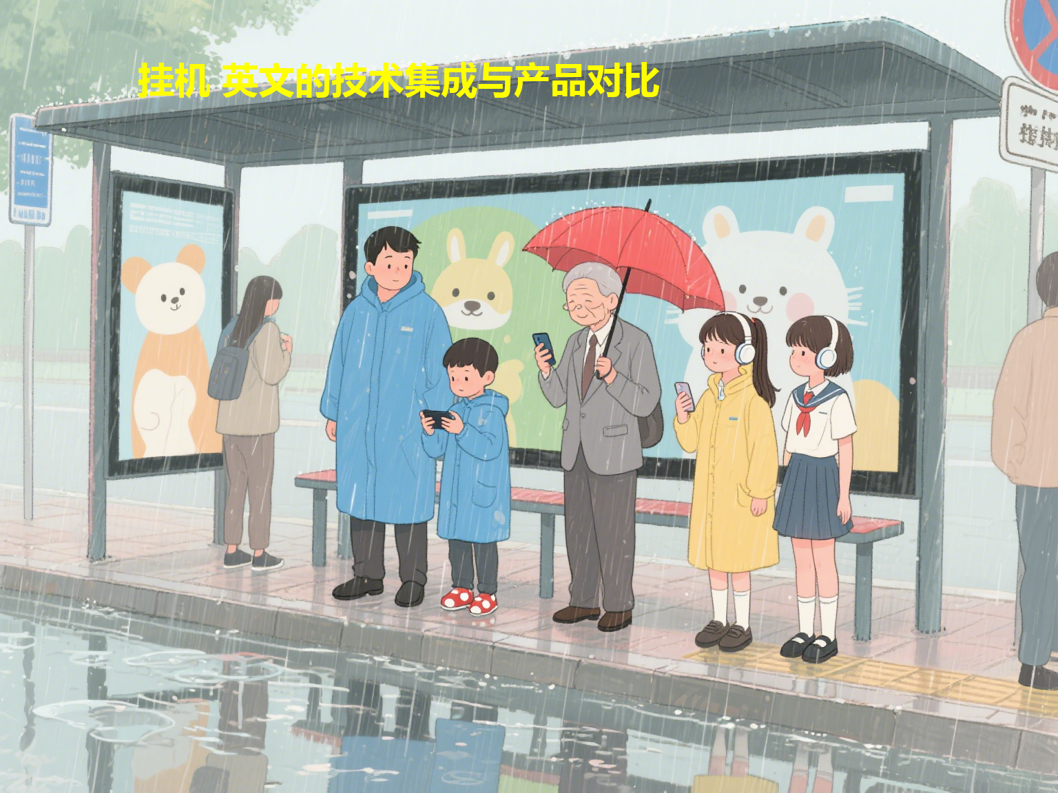 挂机 英文的技术集成与产品对比