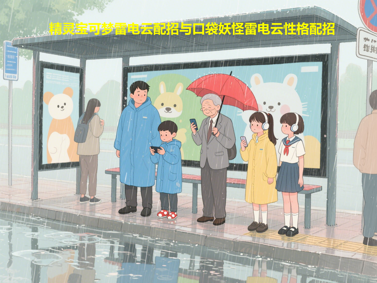 精灵宝可梦雷电云配招与口袋妖怪雷电云性格配招