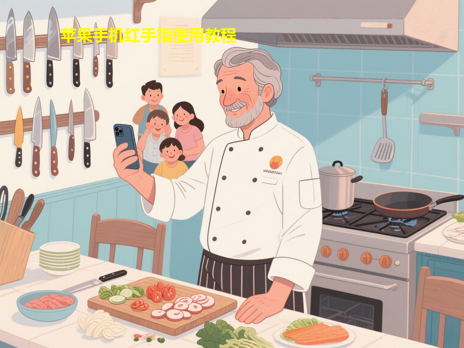 苹果手机红手指使用教程